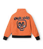 NUNUNU SS24 CONTROL FREAK BOMBER JACKET in Orange