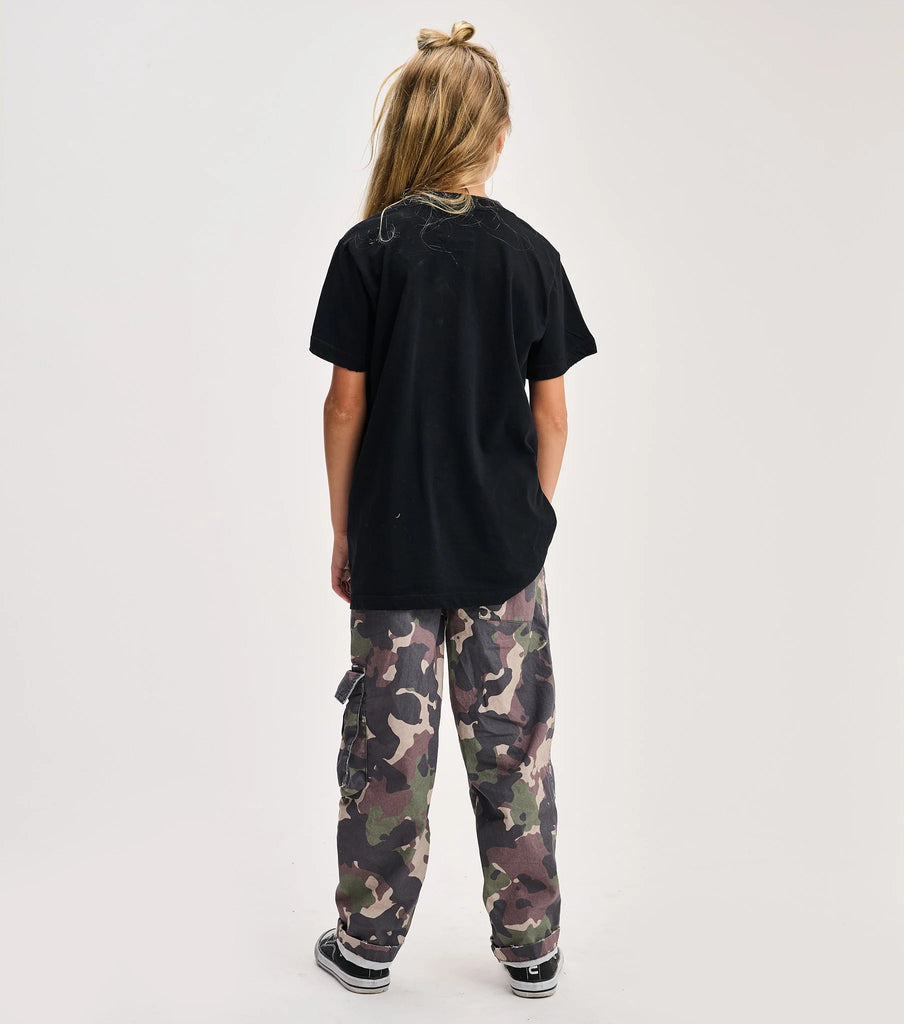 NUNUNU SS25 OH NO! T-SHIRT in Black