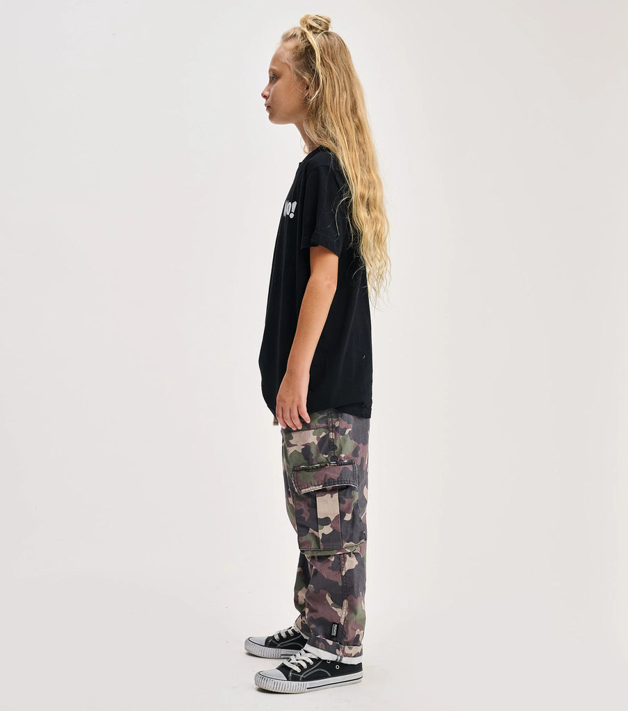 NUNUNU SS25 OH NO! T-SHIRT in Black