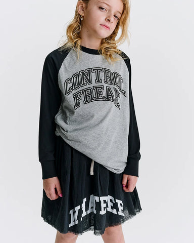 OILILY Spring Summer 2025 DUCKY T-SHIRT DRESS in ABSTRACT CIRCLES