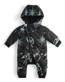 NUNUNU FW23 Baby All Inked Down Hooded Coverall Puffer
