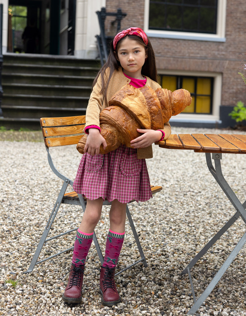 OILILY FW2026 SUITE CHECKERED SKIRT