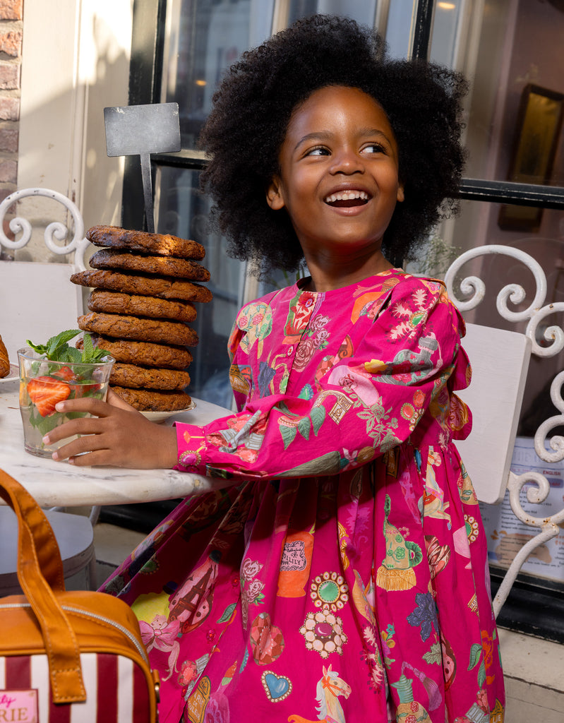 OILILY FW2026 DIX DRESS PARIS PRINT