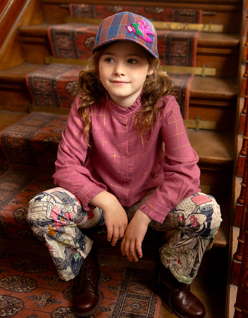OILILY FW2026 PARIS PANT PARIS APARTMENT PRINT