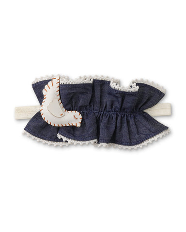 OEUF "Franglaise" Baby Hat in Toile
