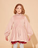 THE MIDDLE DAUGHTER FW25 ON A POSITIVE NOTE DRESS in ROSE OTTO