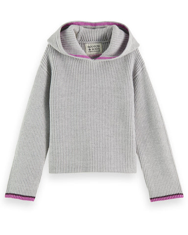 SCOTCH AND SODA FW23 Sweater Top with Knot Front