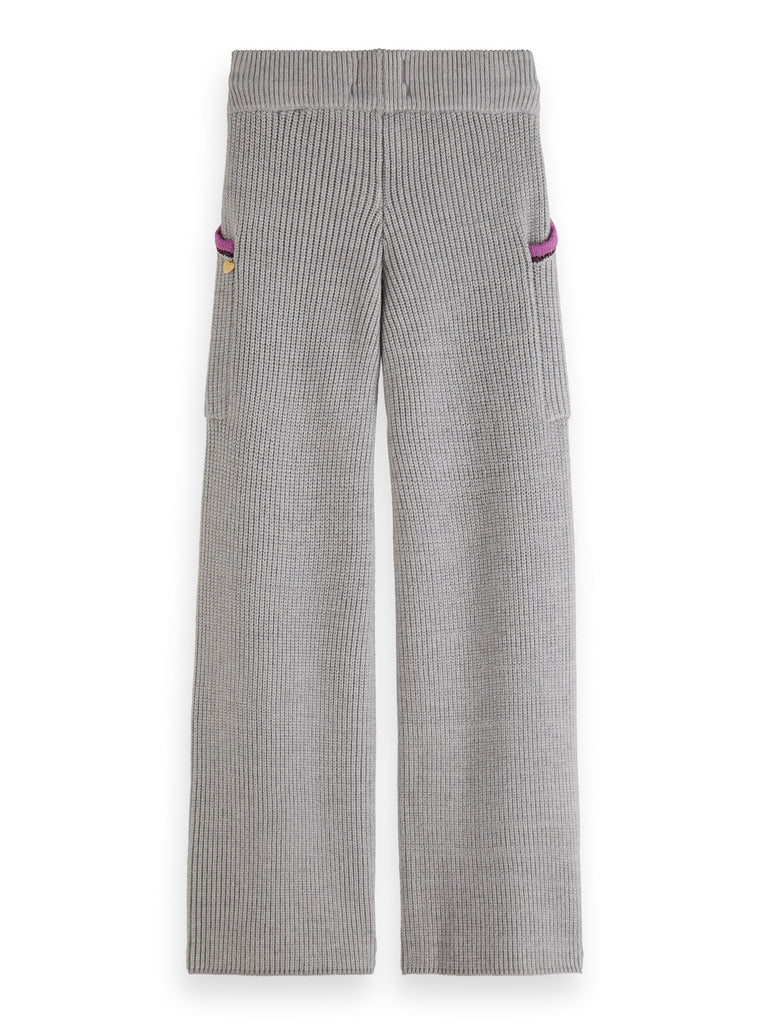 SCOTCH AND SODA FW23 Knitted Wide Leg Sweatpants