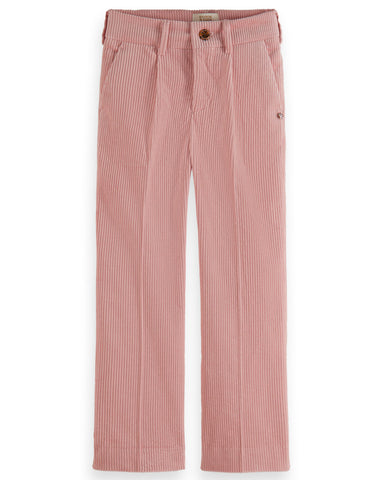 SCOTCH AND SODA Relaxed Slim-fit Linen-blended Trousers Pants