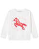 STELLA MCCARTNEY SS26 Horse-Print Sweatshirt Top