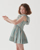 THE MIDDLE DAUGHTER SS24 POSTCARD Dress in POOL VOILE STRIPE