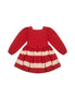 THE MIDDLE DAUGHTER AW24  PUT A SPIN ON IT DRESS in GLACE CHERRY