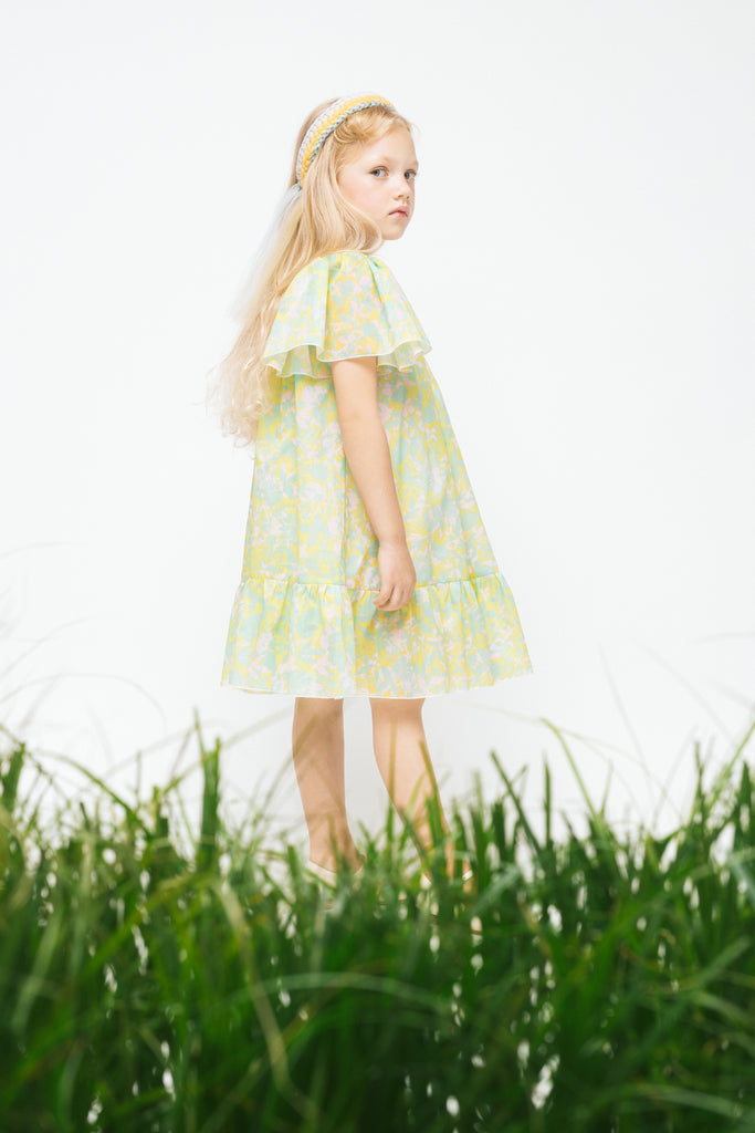 PAADE MODE "RETURN TO NATURE" Cotton Dress Anemone in Yellow