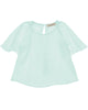 ALBERTA FERRETTI KIDS Flouncy Short Sleeve Blouse