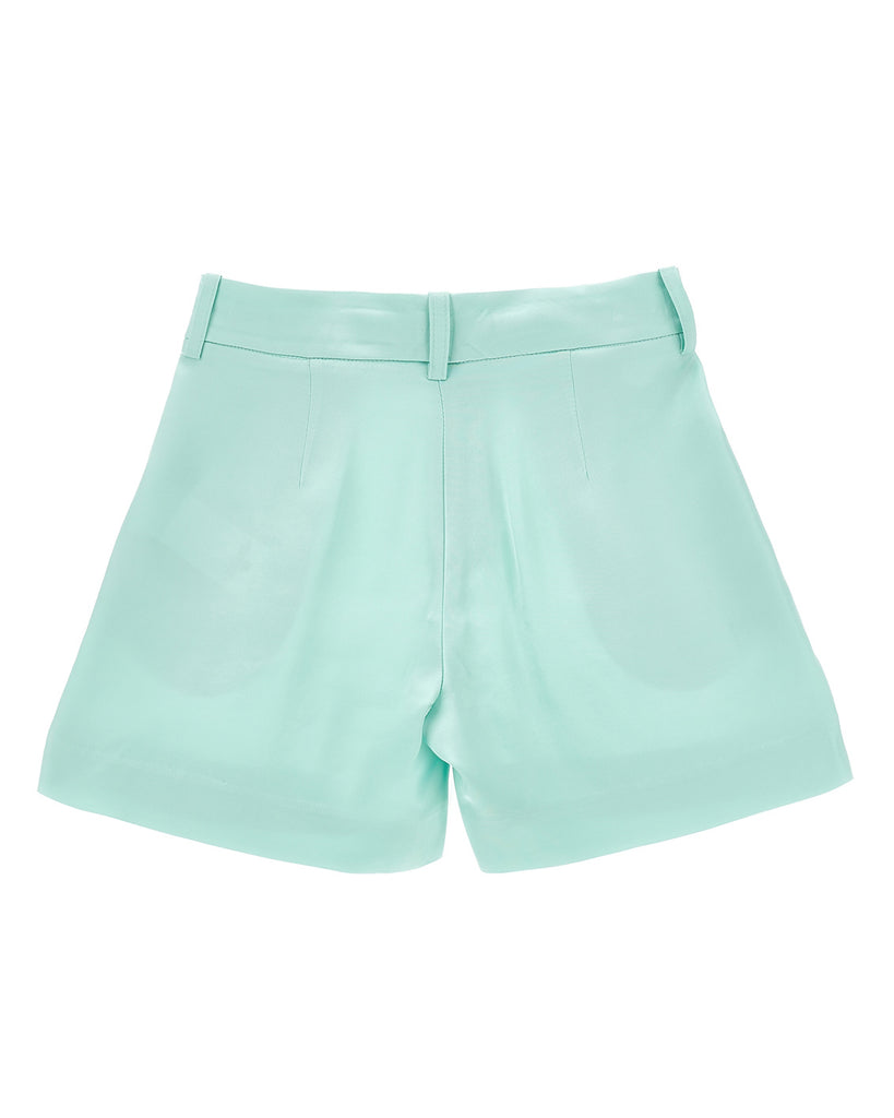 ALBERTA FERRETTI KIDS Satin Bermuda Shorts