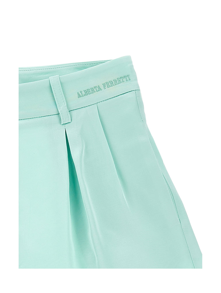 ALBERTA FERRETTI KIDS Satin Bermuda Shorts