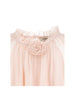 ALBERTA FERRETTI KIDS Long Sleeve Georgette Viscose Dress