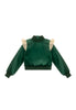 THE MIDDLE DAUGHTER AW24  SIDE HUSTLE Top EMERALD CITY VELVET