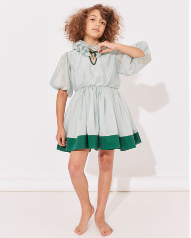 OILILY Spring Summer 2025 DUCKY T-SHIRT DRESS in ABSTRACT CIRCLES