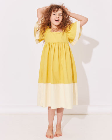 OILILY Spring Summer 2025 DUCKY T-SHIRT DRESS in ABSTRACT CIRCLES