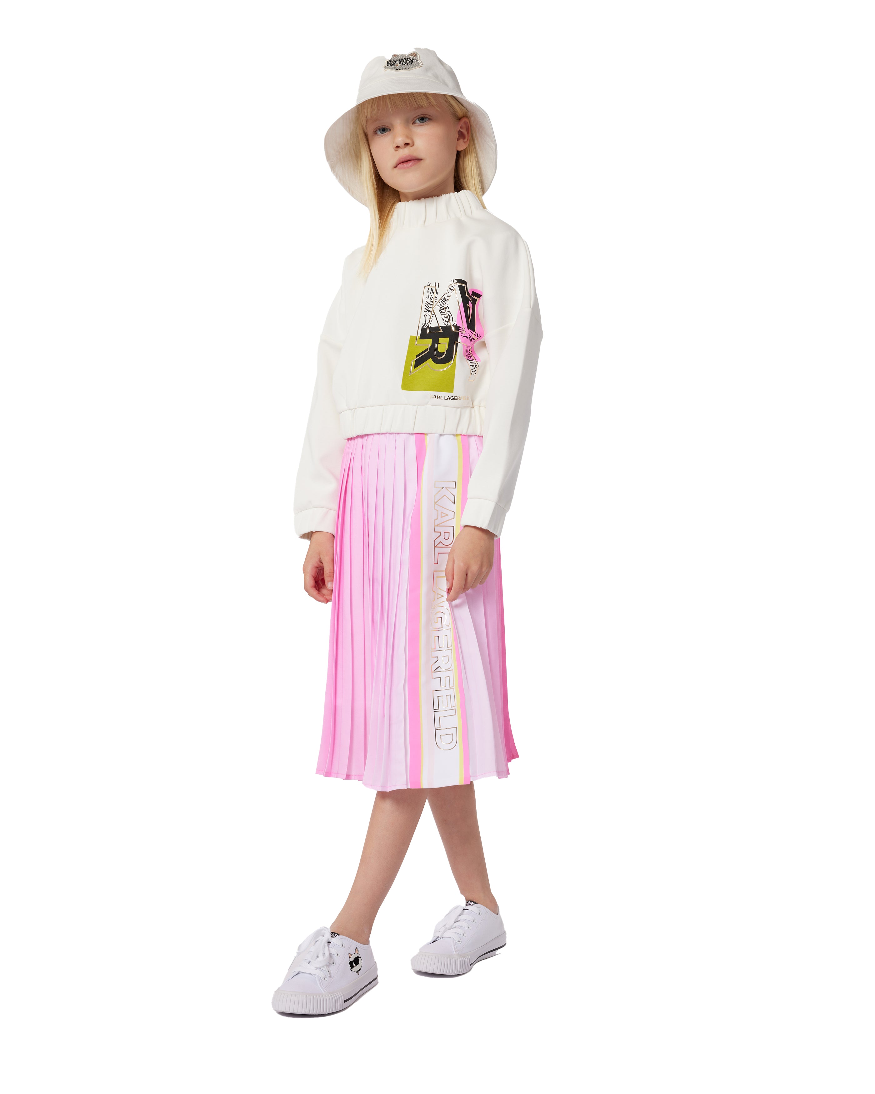 レディースウェア SCP Pleats Skirt NWT_ZARA SS24 PLEATED CAPE SKIRT ZW COLLECTION PINK 2731