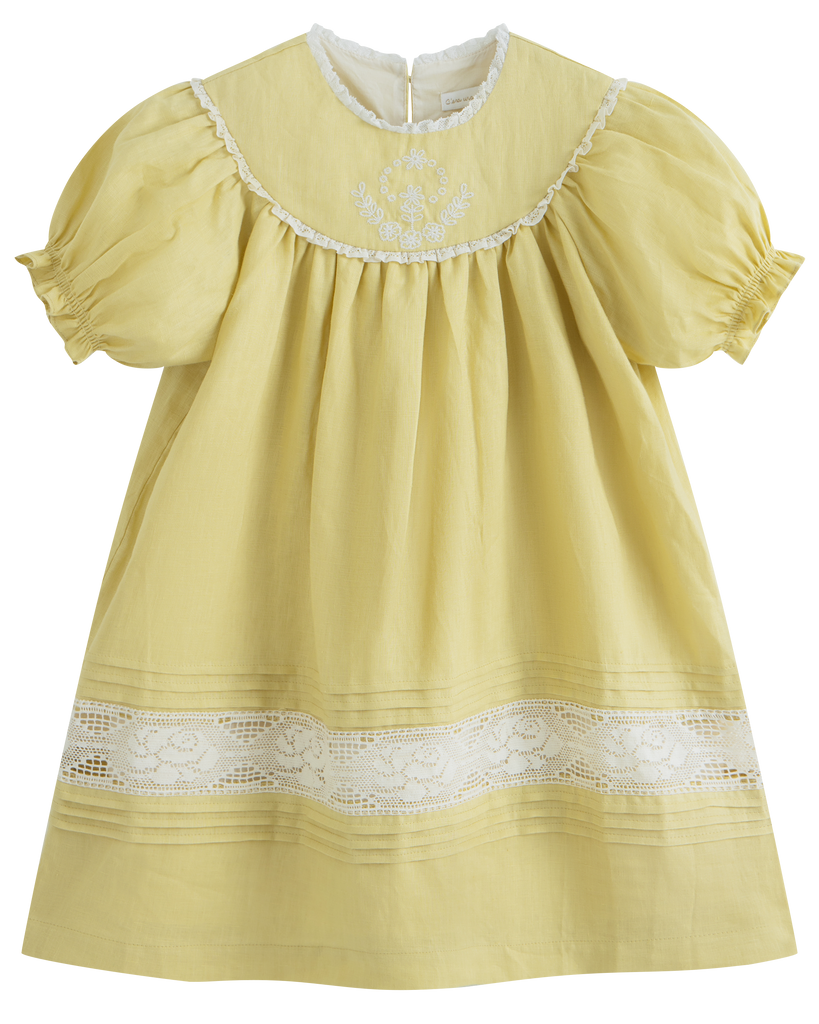 C'ERA UNA VOLTA SPRING 2026 Kaya Dress Yellow