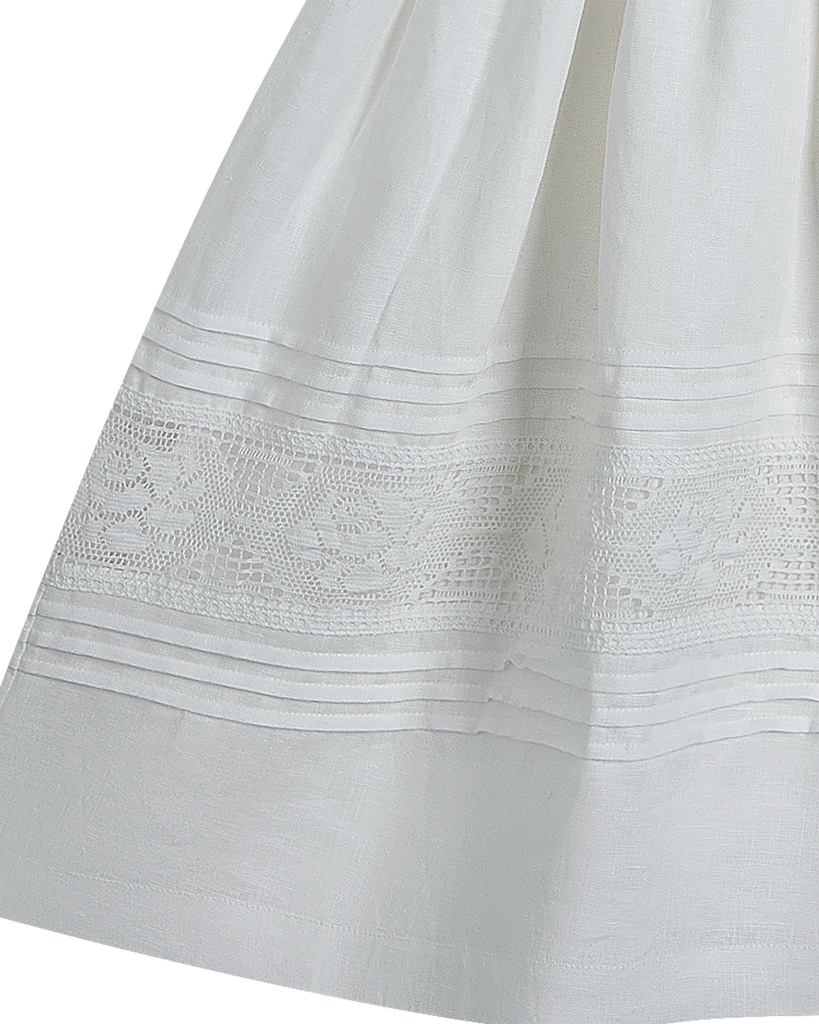 C'ERA UNA VOLTA SPRING 2026 Emilie Dress White