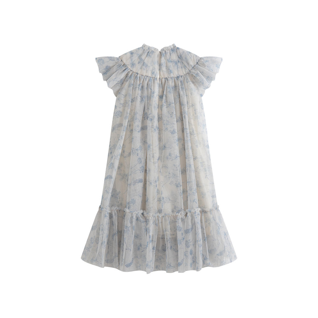 C'ERA UNA VOLTA SPRING 2026 Marisol Dress Blue Flower