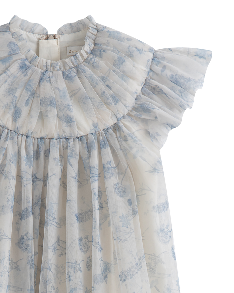C'ERA UNA VOLTA SPRING 2026 Marisol Dress Blue Flower