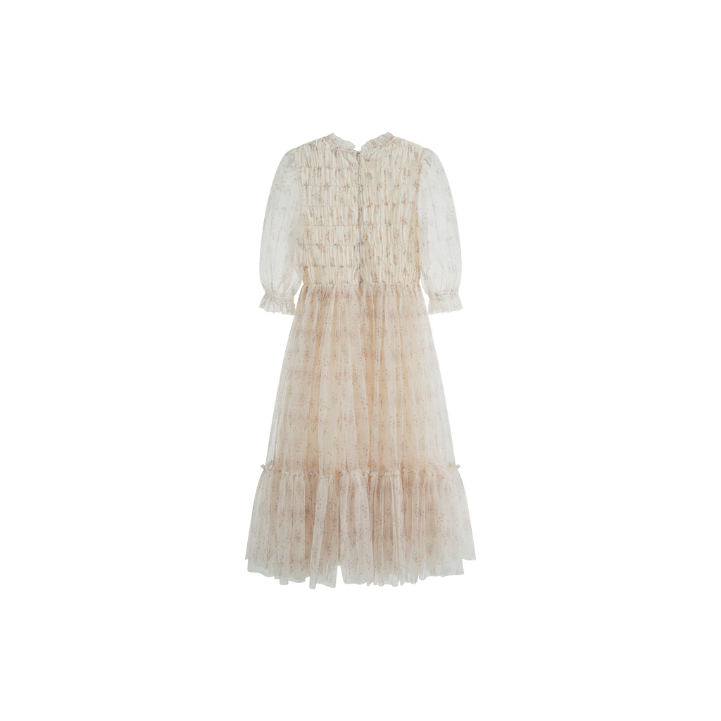 C'ERA UNA VOLTA SPRING 2026 	 Valentina Dress Cream Flower