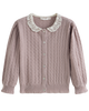 C'ERA UNA VOLTA SPRING 2026 Adelia Cardigan Mauve