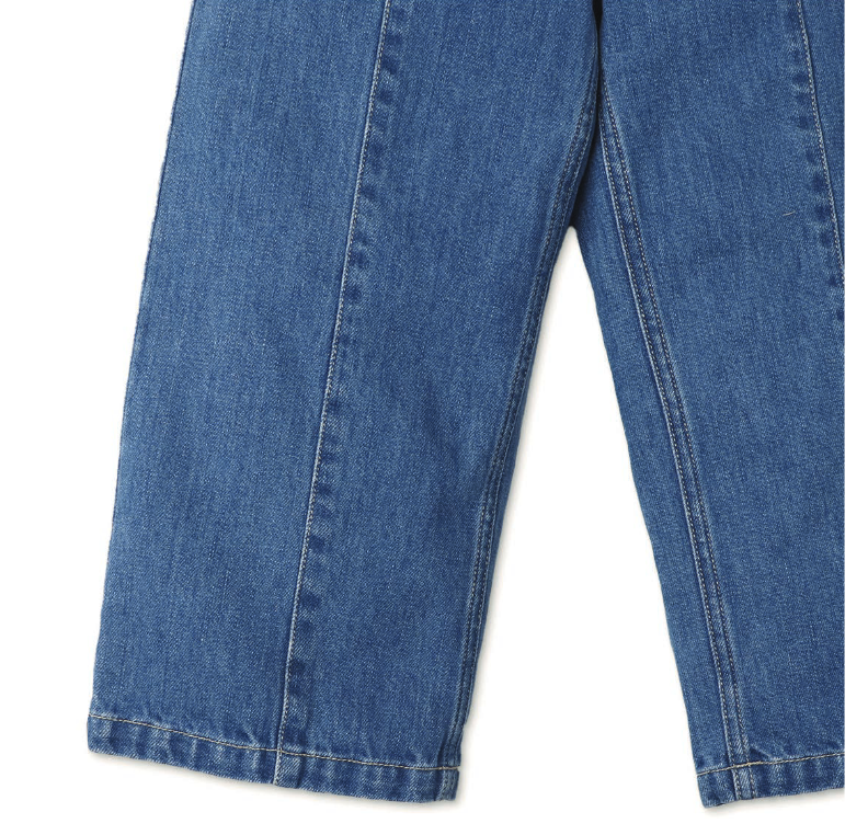 GINGERSNAPS SS24 Girls Wide Leg High Rise Sailor Pants Jeans