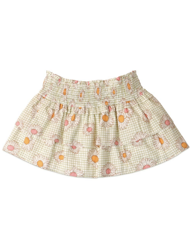 SCOTCH AND SODA SS24 GIRL DELICATE EMBROIDERED SKIRT with  INNER SHORT