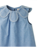 GINGERSNAPS SS24 Baby Marina Petal Collar Dress