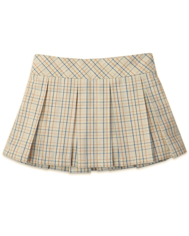 CAROLINE BOSMANS AW24 Tiered Skirt in Pale Pink