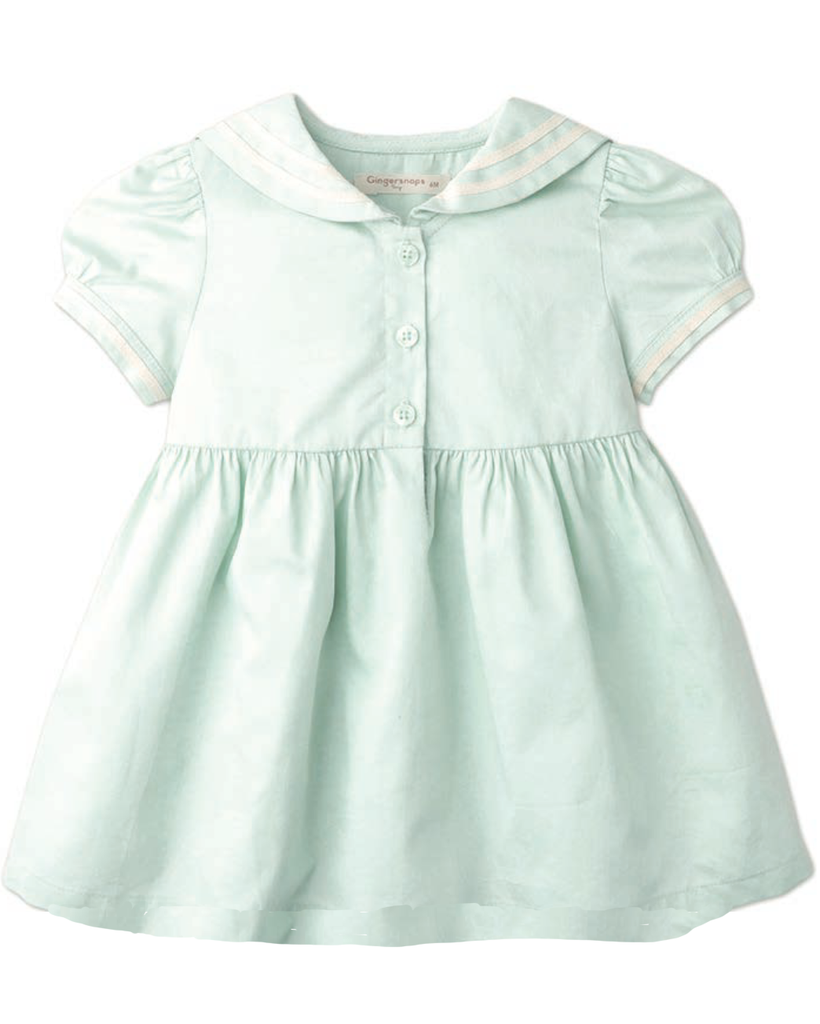GINGERSNAPS SS24 Baby Marina Sailor Collar Dress