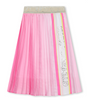 KARL LAGERFELD SS24 Pink Pleated Midi Skirt