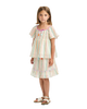NICOLE MILLER GIRLS SS24 Stripe Skirt with Tassels