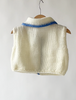 TAGO SS25 Handknit Short Cardigan Vest