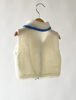 TAGO SS25 Handknit Short Cardigan Vest