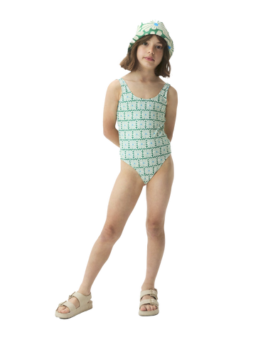 WEEKEND HOUSE KIDS SS26 'The Art of Seeing' Apple Baby Onesie Bodysuit