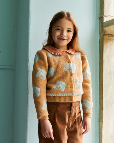 GINGERSNAPS Embroidered Lined Blouse with Crochet Lace Trimming