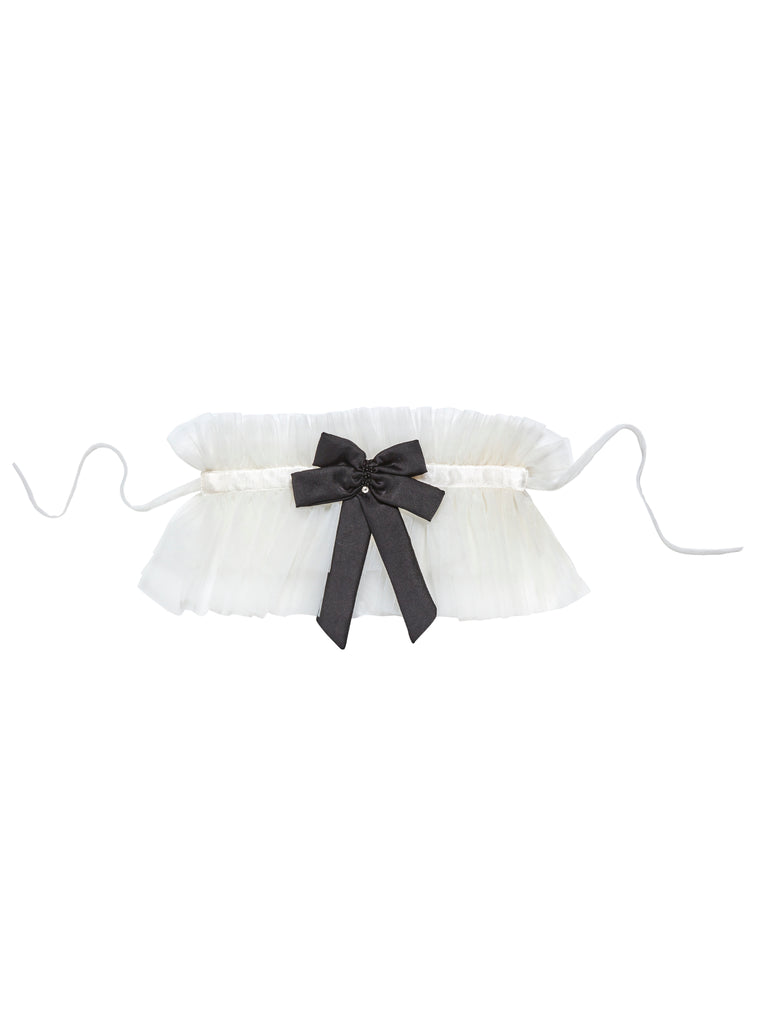 TUTU DU MONDE FALL 2026 BOW DE STAR CHOKER in Milk