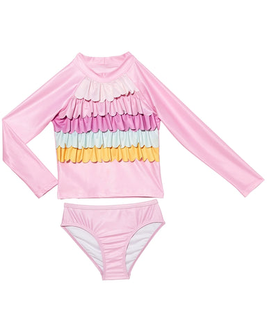 WEEKEND HOUSE KIDS Striped One-Piece Swimsuit