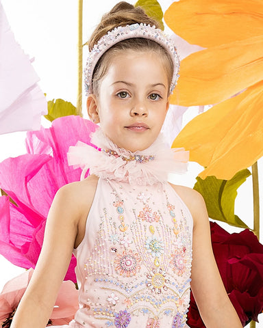 OILILY Spring Summer 2025 DUCKY T-SHIRT DRESS in ABSTRACT CIRCLES