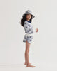 THE MIDDLE DAUGHTER SS24 BET YOUR BOTTOM DOLLAR Shorts in Willow Pattern