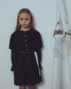 UNLABEL FW23 Thankful Mesh Dress in Black Net