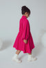 UNLABEL SS24 May Long Sleeve Dress with Bow in Watermelon