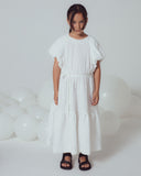 UNLABEL SS24 Page Dress in White Embroidery