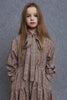 UNLABEL FW25 Sula Dress in Red Checks